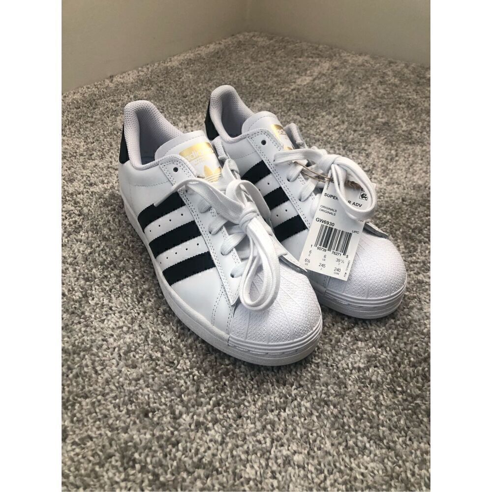 Adidas Originals Superstar ADV Men’s Size 6.5 White/ Black
